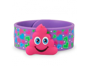 Bracelet Slap en silicone