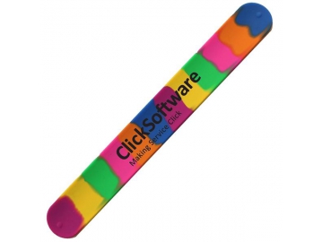 Bracelet Slap en silicone
