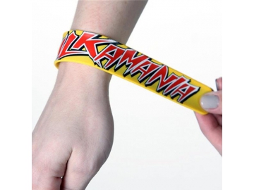 Bracelet Slap en silicone