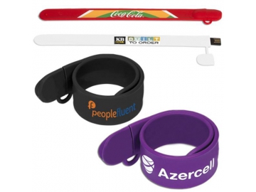 Clé USB bracelet silicone
