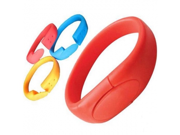 Clé USB bracelet silicone