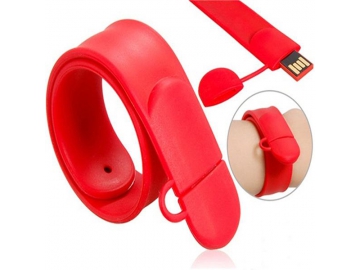 Clé USB bracelet silicone