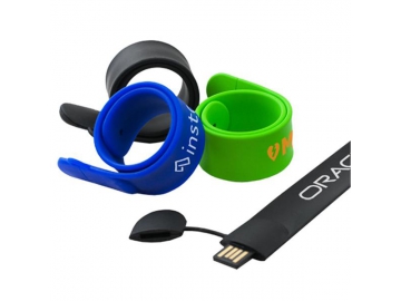 Clé USB bracelet silicone