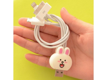 Protecteur de câble USB silicone