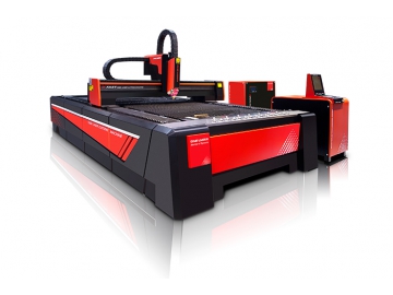 Machine de découpe laser fibre avec système de table navette FCCD