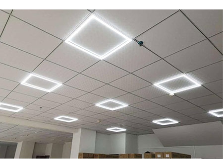 Dalle LED plat avec éclairage périphérique