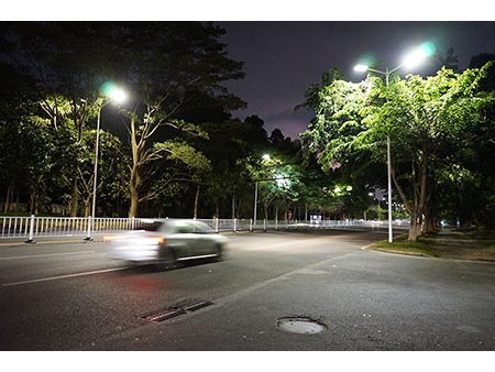 Lampadaire routier LED