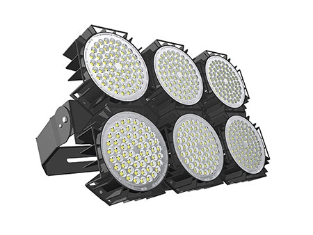 Eclairage LED, à mât élevé HMF