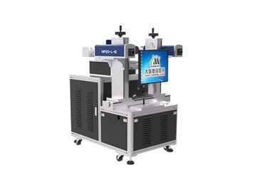 Machine de marquage laser fibre MF20-L-B - pour ampoule, position 8 têtes doubles