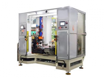 Machine de clinchage pour toit ouvrant de voiture