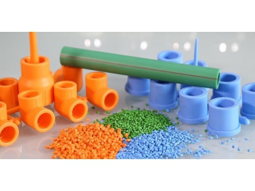 Mélange-maître pour Raccords et Tuyaux en plastique (PE, PP, PS, ABS, HIPS)