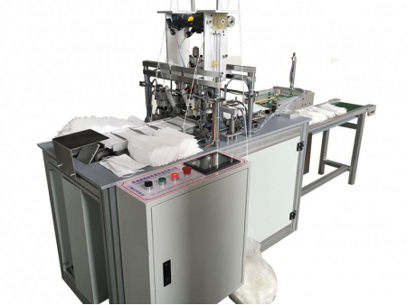 Machine de soudure ultrasons pour boucle externe de masque jetable