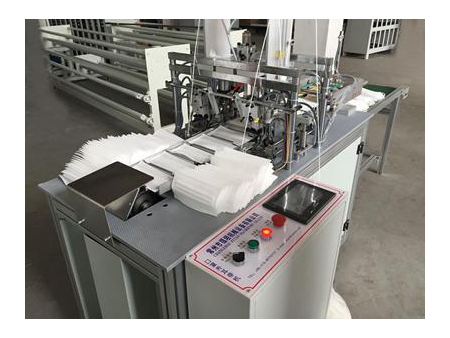 Machine de soudure ultrasons pour boucle externe de masque jetable
