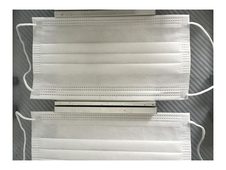 Machine de soudure ultrasons pour boucle externe de masque jetable