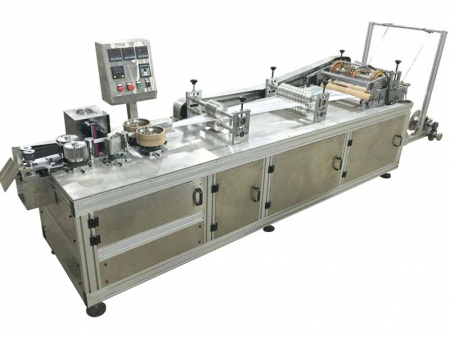 Machine de fabrication de bonnet jetable en plastique