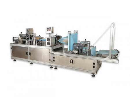 Machine de fabrication de bonnet chirurgical jetable non tissé