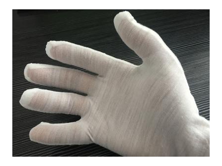 Machine de fabrication par ultrasons pour gants