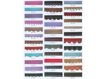 Exemples de motifs en dentelle