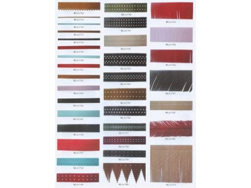 Exemples de motifs en dentelle