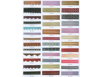 Exemples de motifs en dentelle
