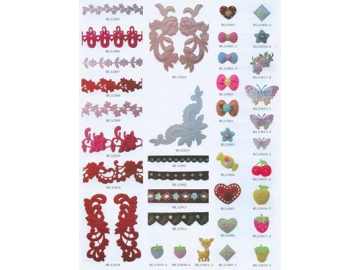 Exemples de motifs en dentelle