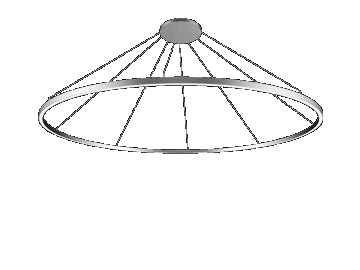 Luminaire linéaire LED rond  AS3535-30A360