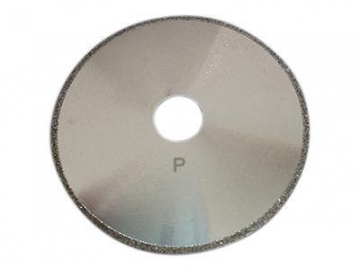 Disque diamant électrodéposé à jante continue
