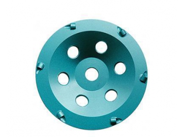 Meule boisseau diamantée PCD 105-180mm