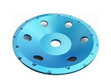 Meule boisseau diamantée PCD 105-180mm