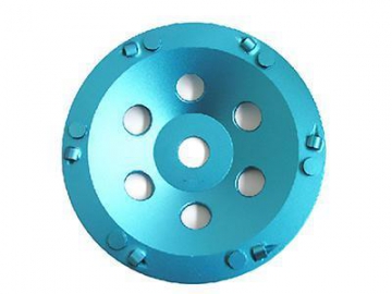 Meule boisseau diamantée PCD 105-180mm
