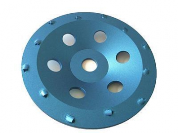 Meule boisseau diamantée PCD 105-180mm