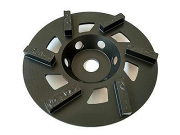 Meule boisseau diamantée PCD 105-180mm