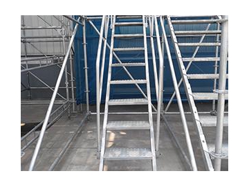 Plancher acier échafaudage - largeur 190mm