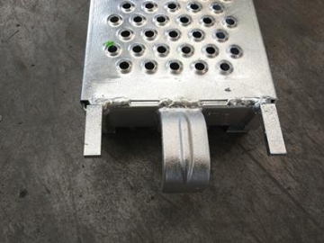 Plancher acier échafaudage - largeur 190mm