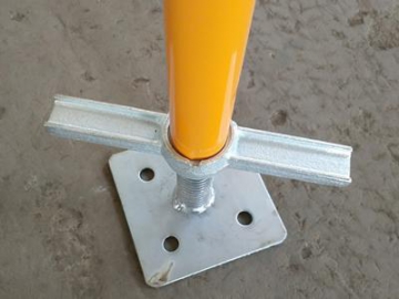 Socle d'échafaudage