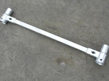 Barre horizontale échafaudage C60