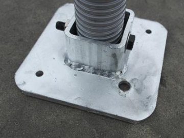 Socle d'échafaudage réglable C60