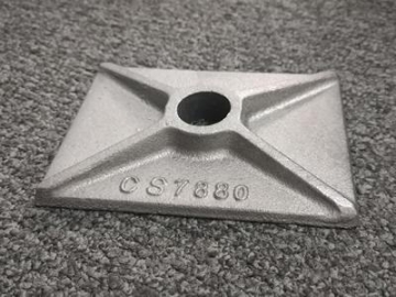 Platine de coffrage