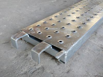 Plancher acier échafaudage QES