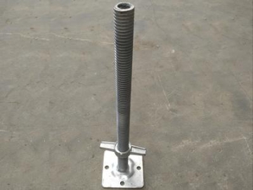 Socle d'échafaudage réglable QES