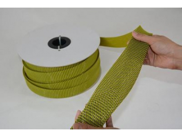 Gaine tressée extensible en PET