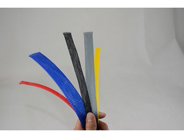 Gaine tressée extensible en PET