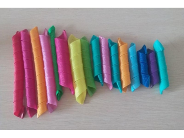 Bigoudis spirales en PET