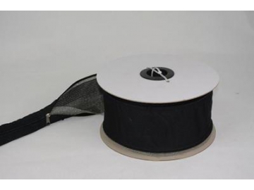 Gaine tressée de protection électromagnétique - avec fermeture éclair
