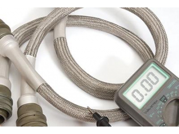 Gaine tressée de protection électromagnétique