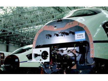 Gaine pour câble de train à grande vitesse