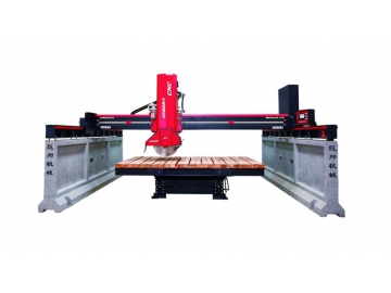 Débiteuse à pont CNC pour pierre