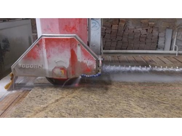 Débiteuse à pont CNC pour pierre