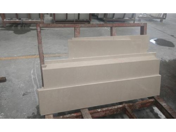 Scie à pont pour granite avec système visuel SVI