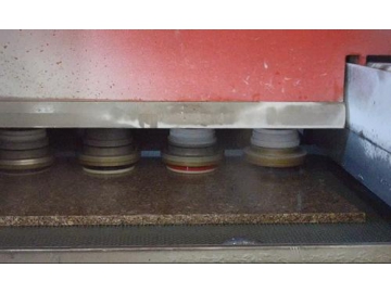 Polisseuse de chants automatique pour granite série SPG